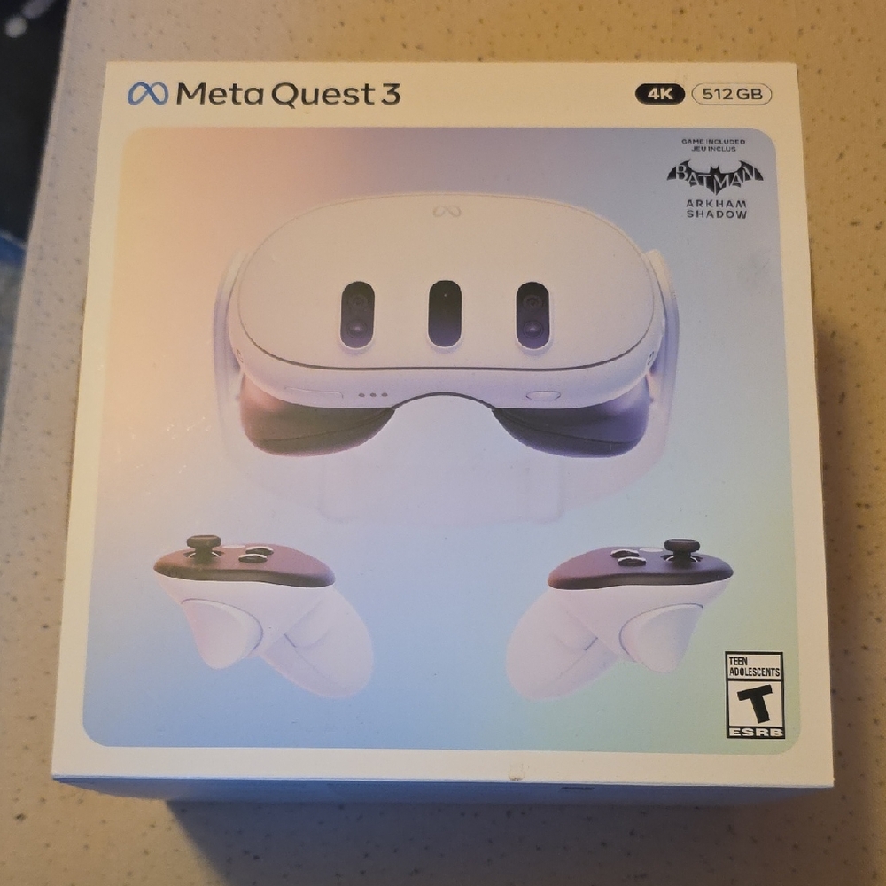 Meta Quest 3 VR Headset - Modern White Finish